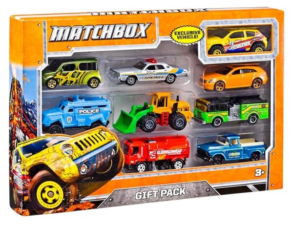 81uyVNFq1lL._SX679_ Matchbox Mattel Matchbox X7111 9-Car Gift Pack (Styles May Vary)|Multicolor, All